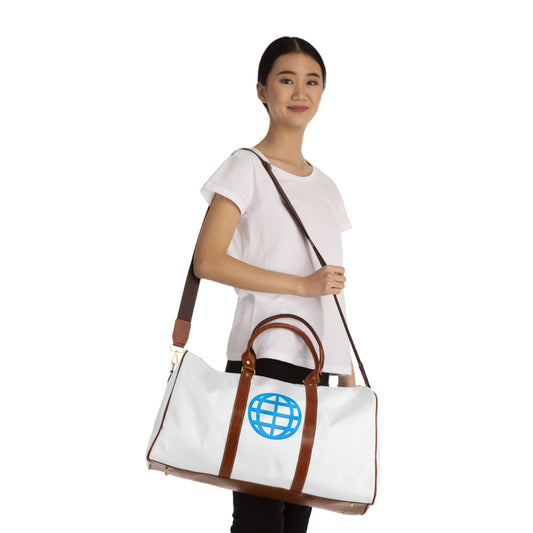 Waterproof Travel Bag – Blue Globe Weekender Duffle bag