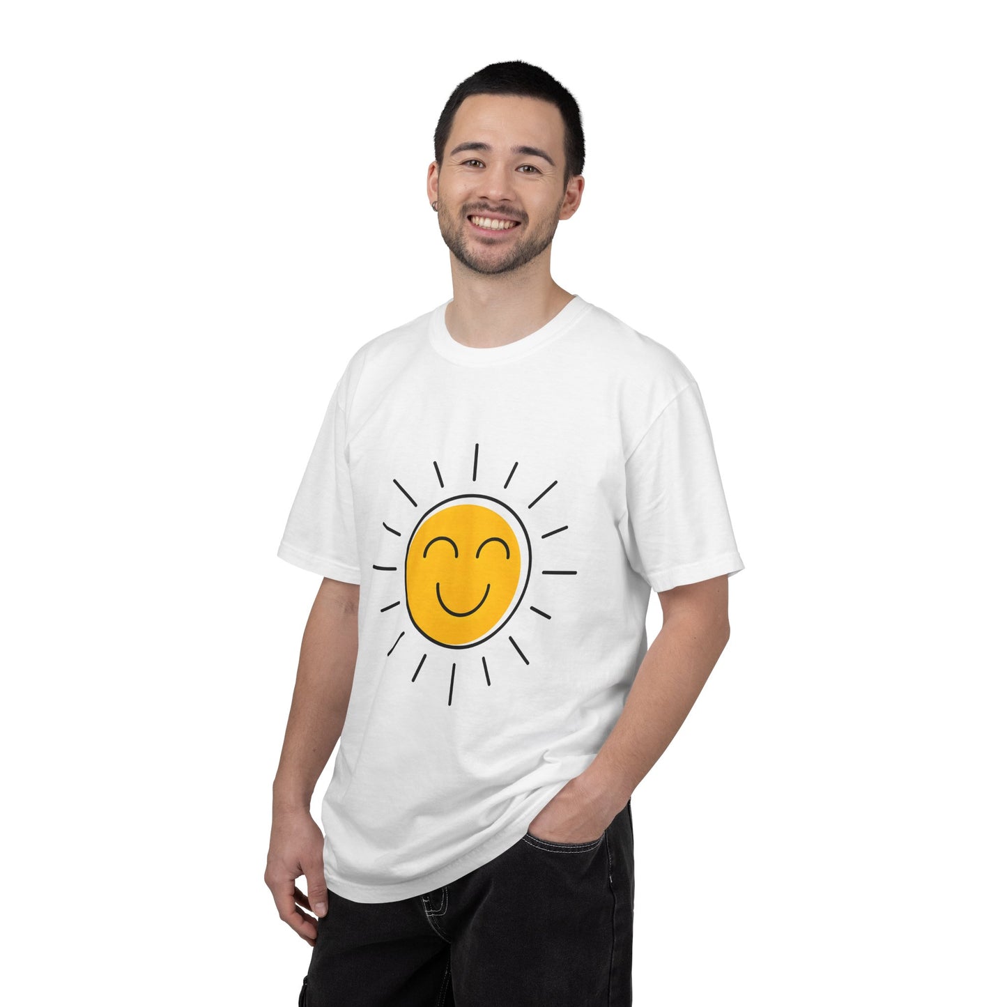 Smiling Sun T-Shirt — Happy Sunshine Graphic Tee