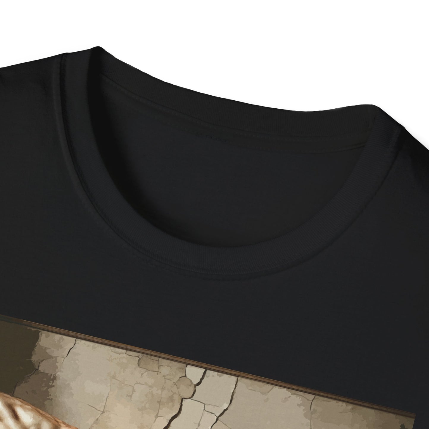 T-Shirt — Renaissance Hands Artwork Tee (Human and Robotic Touch)