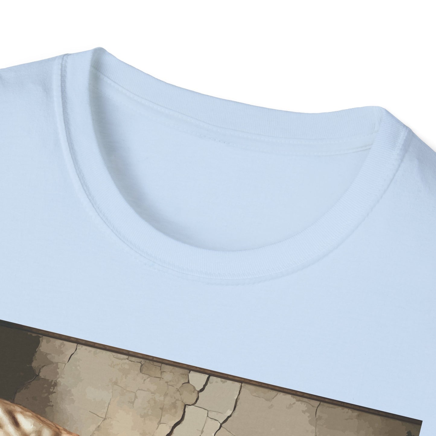 T-Shirt — Renaissance Hands Artwork Tee (Human and Robotic Touch)