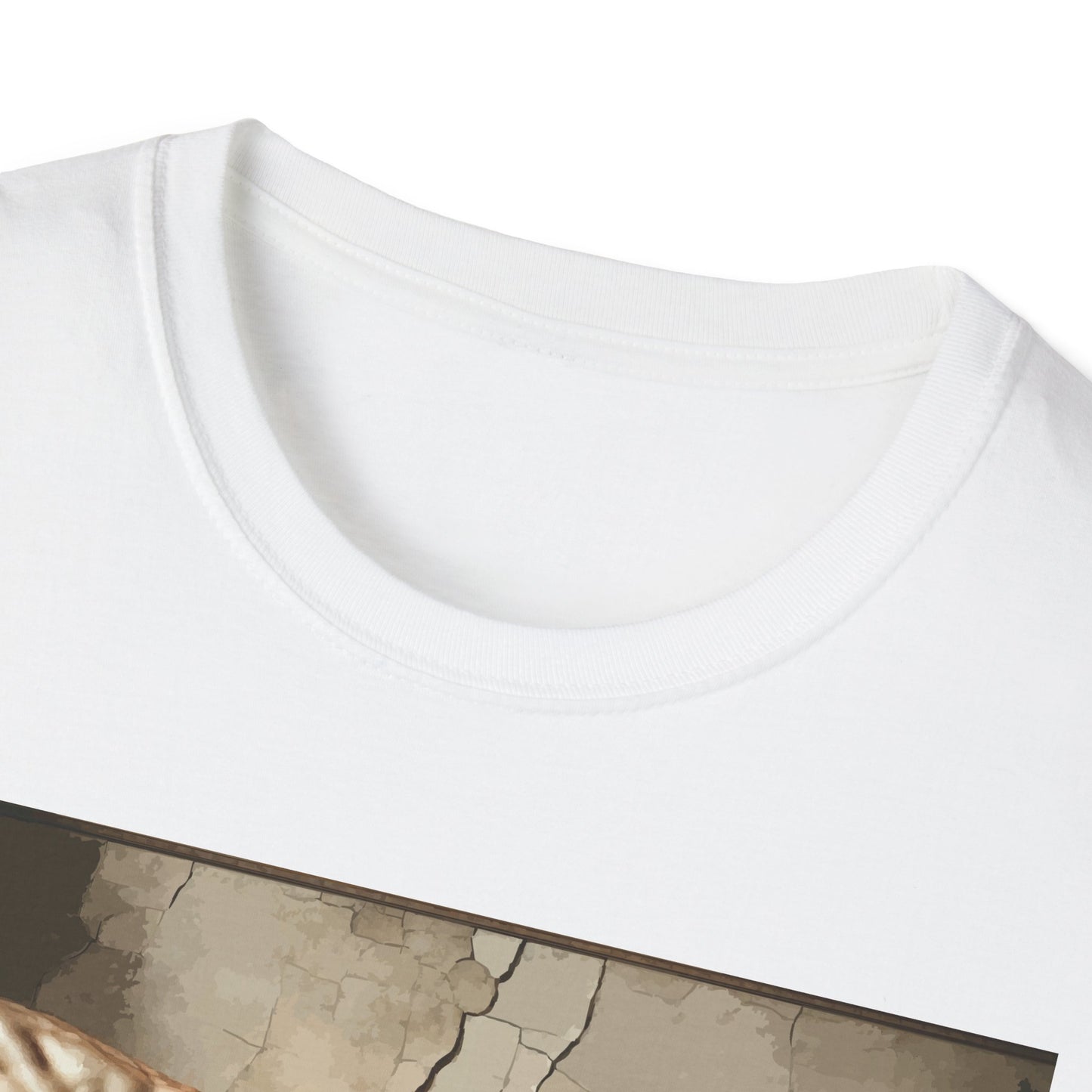 T-Shirt — Renaissance Hands Artwork Tee (Human and Robotic Touch)