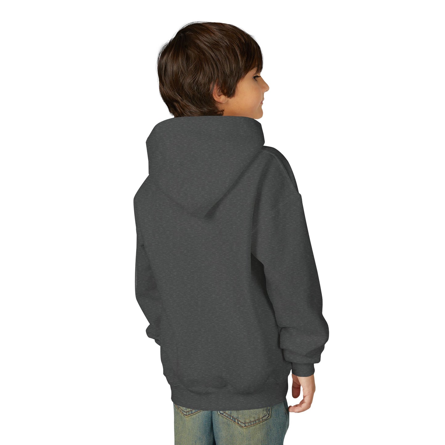 Youth Hoodie — Cute Smiling Puppy Face Kids Pullover