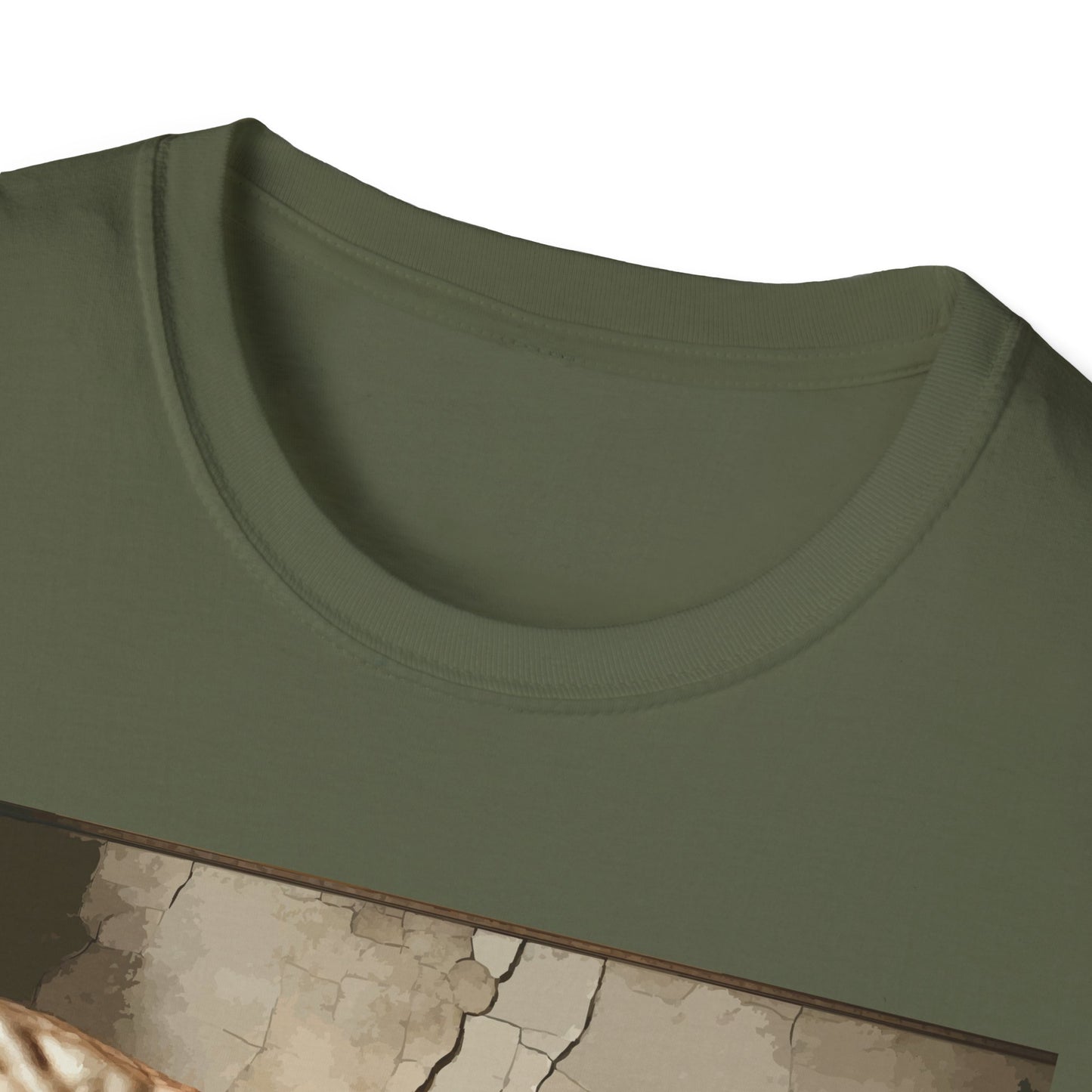 T-Shirt — Renaissance Hands Artwork Tee (Human and Robotic Touch)