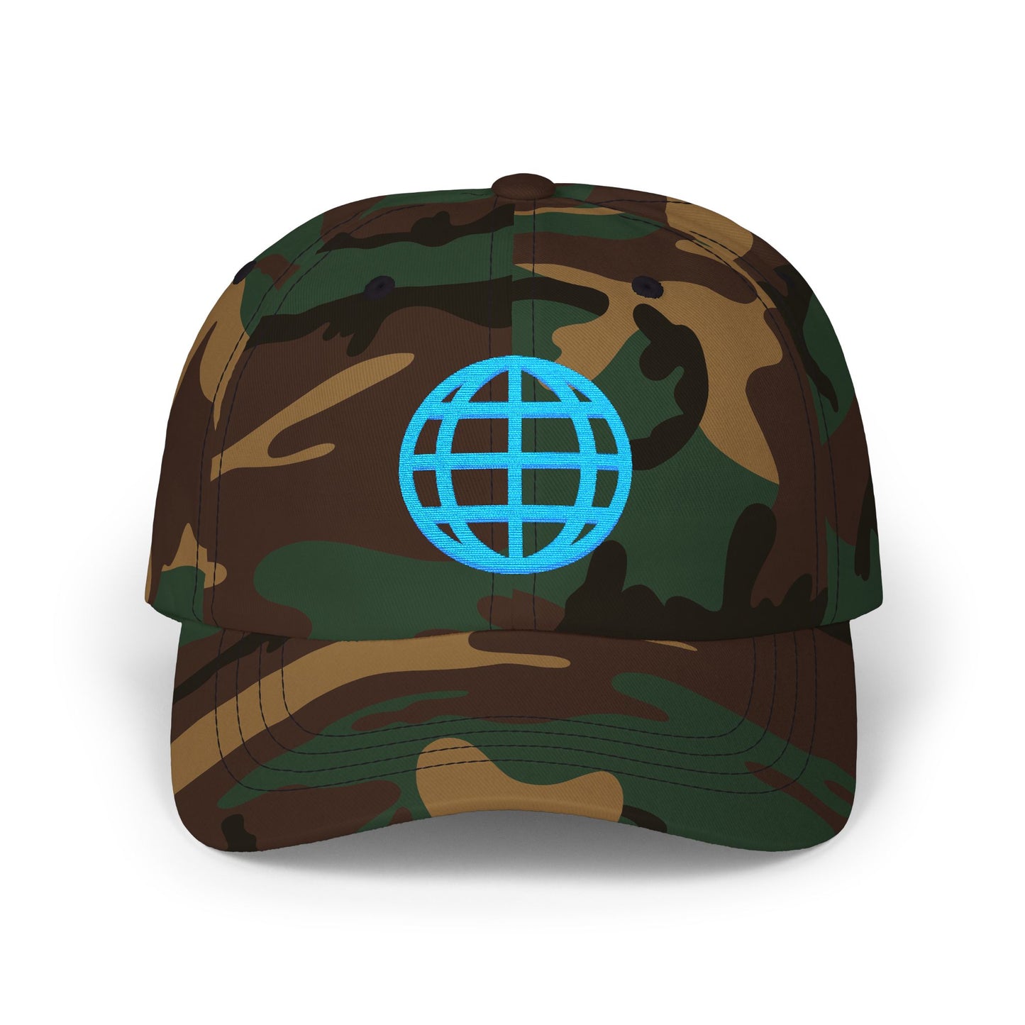 Globe Icon Cap